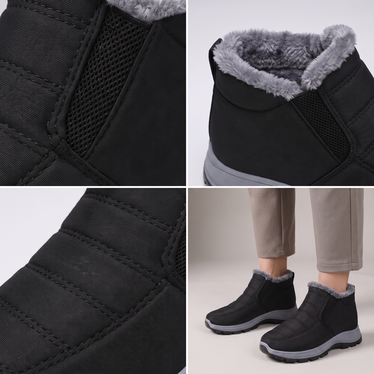 CUSHIONED WINTER WALKING BOOTS