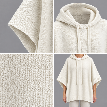 SLOUCH FIT HOODED TOP