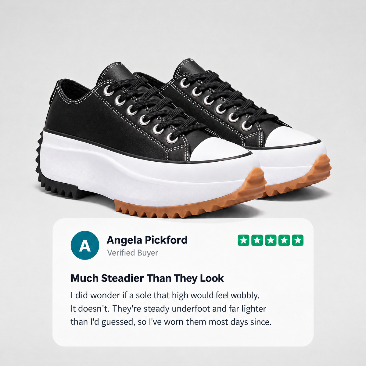 CHUNKY SOLE CASUAL TRAINERS