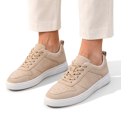 PANELLED COURT TRAINERS