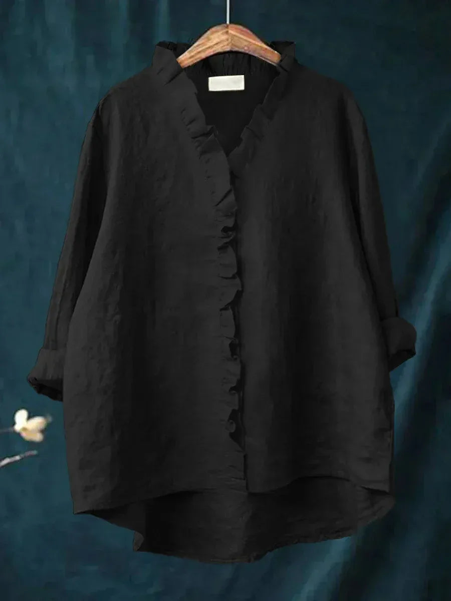 ELINE LINEN BLOUSE