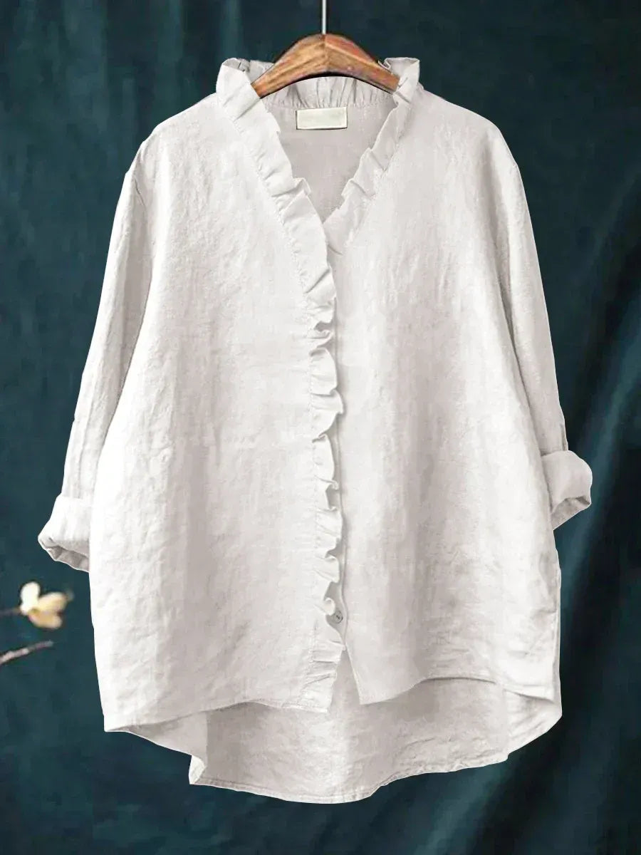 ELINE LINEN BLOUSE