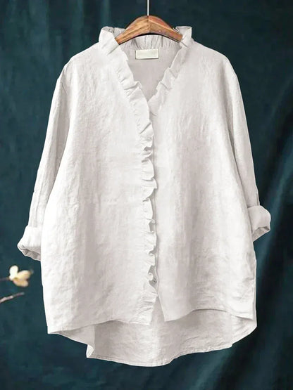 ELINE LINEN BLOUSE