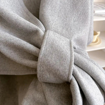 SOFT TOUCH BELTED KNIT CARDIGAN