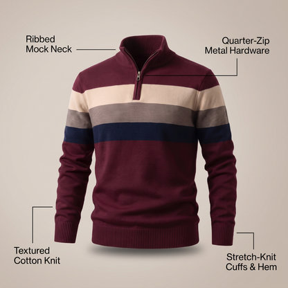 LORVEN STRIPE PULLOVER