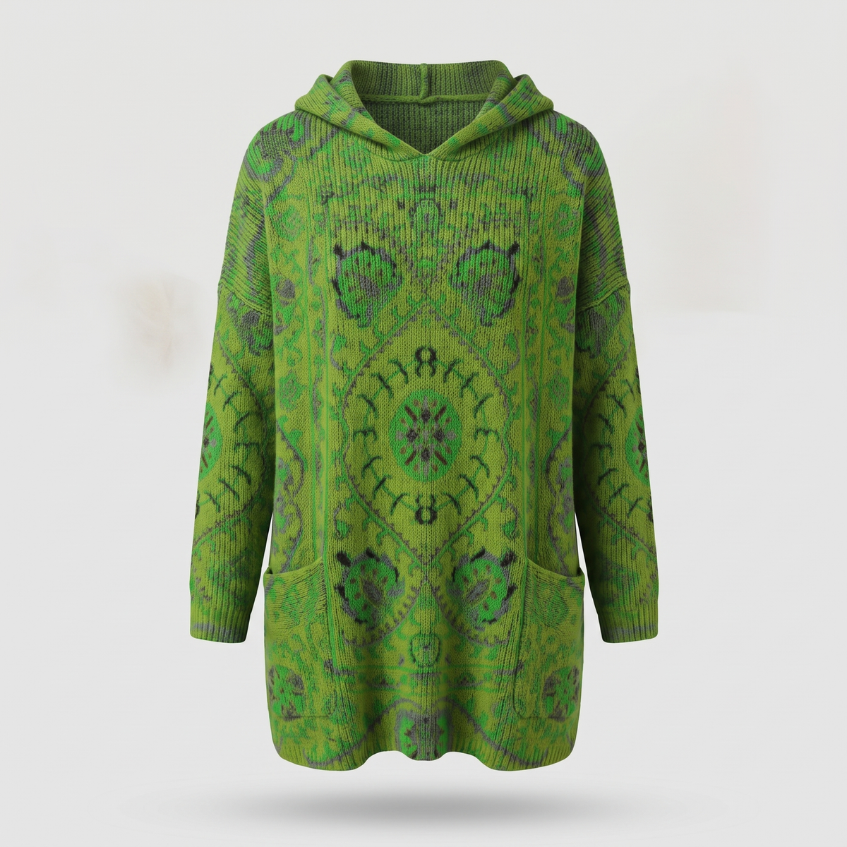 LOWENNA BOHEMIAN HOODED TUNIC