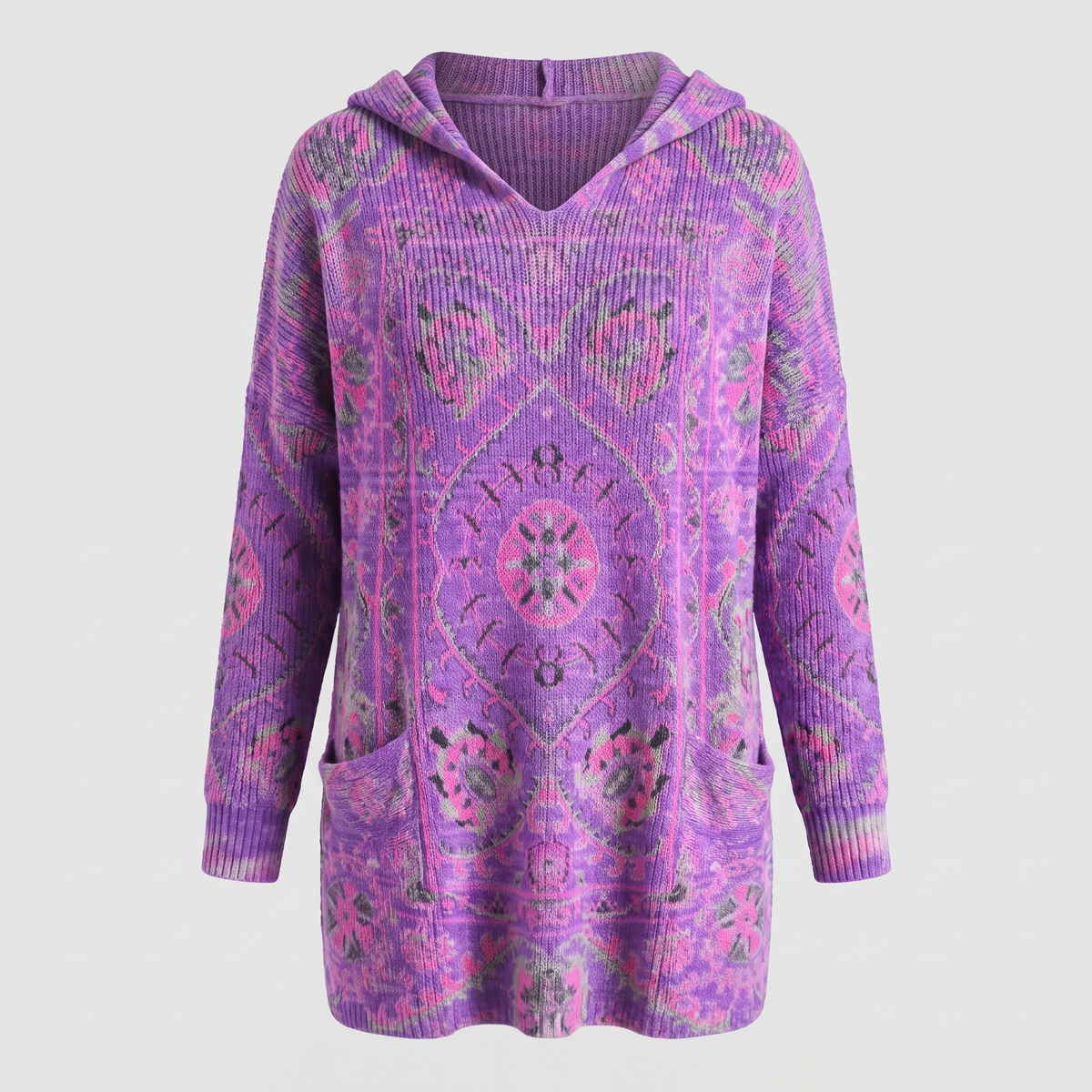 LOWENNA BOHEMIAN HOODED TUNIC