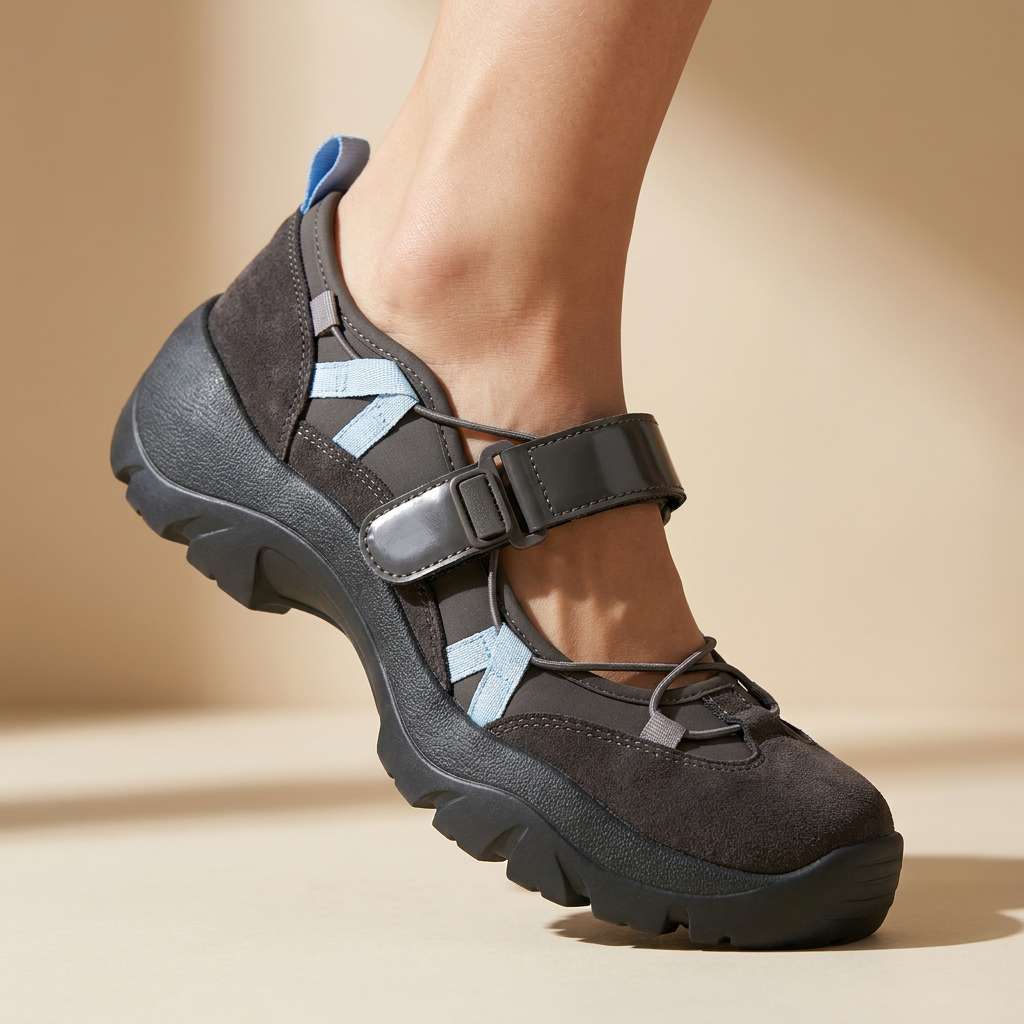 LOTTIE CHIC CROSS-STRAP SANDALS