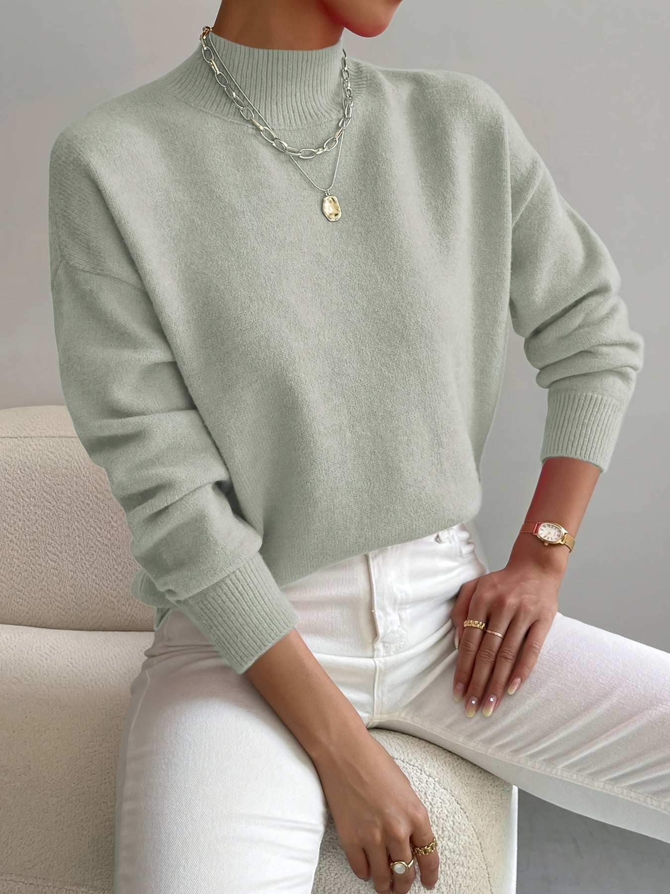 SERAPHINE ROLL NECK JUMPER