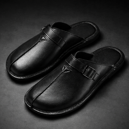 WHITCOMBE LEATHER MULES