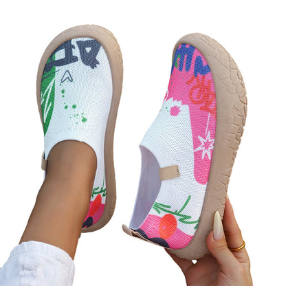 NAOMI HAND-PAINTED COMFORT SHOES