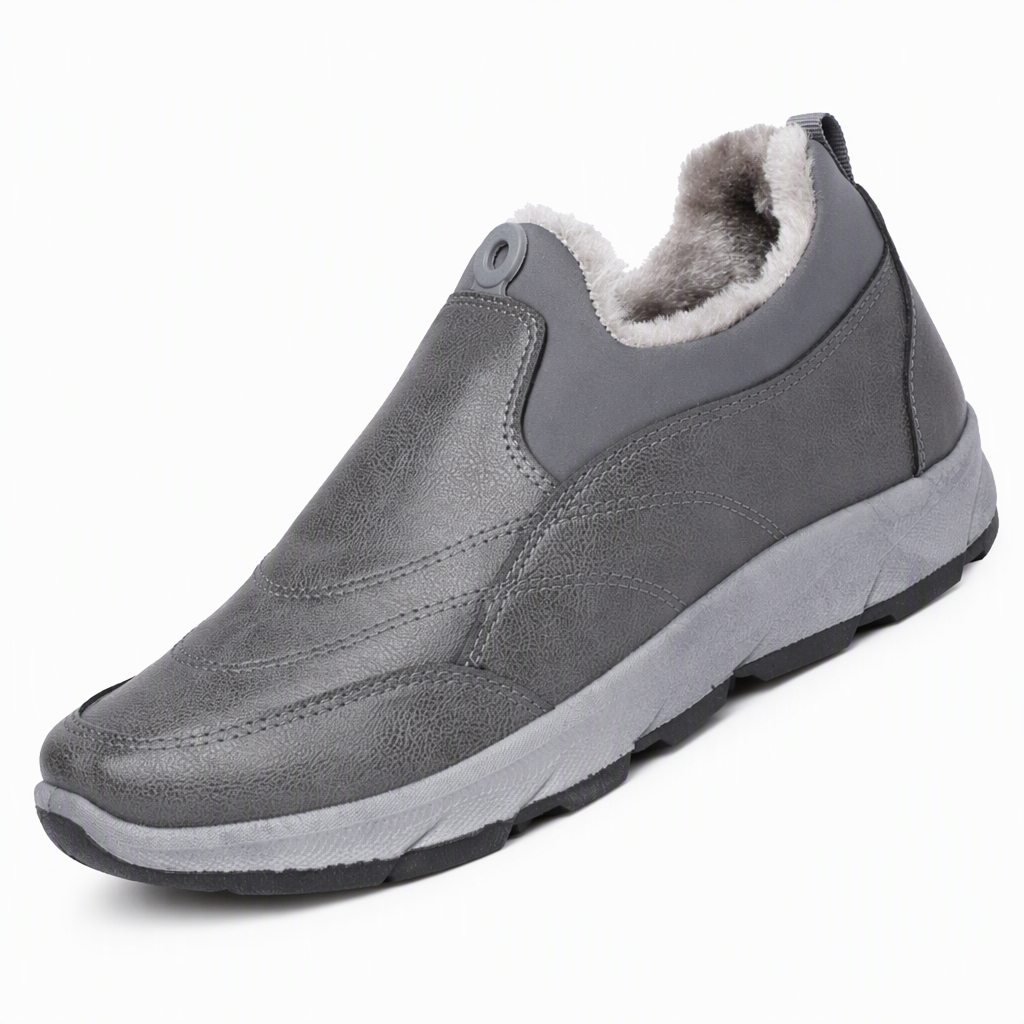 FLEECE LINED WINTER SLIP-ONS