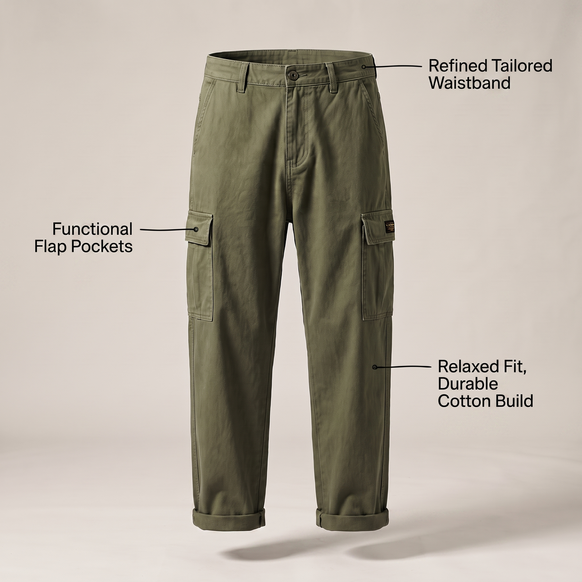 VINTAGE CARGO PANTS